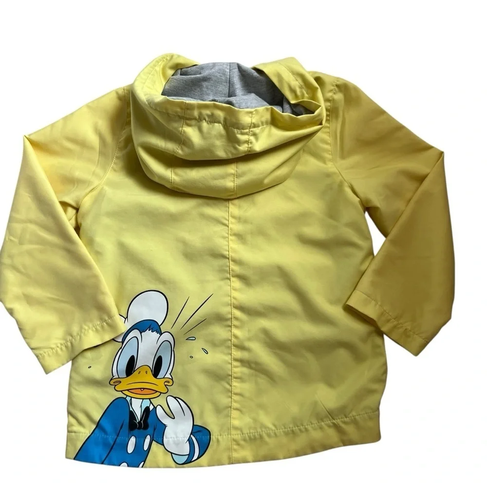 LC Waikiki | Kids Hooded Long Sleeve Mickey Mouse Raincoat- Size 4-5 years